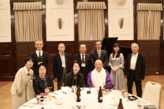 田村校長先生、留井金蘭会会長、安橋京都支部支部長と。